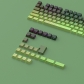 Contour Line Matcha 104+29 Keys PBT Doubleshot Side Legends Keycaps Set Cherry Profile for Cherry MX Keyboard